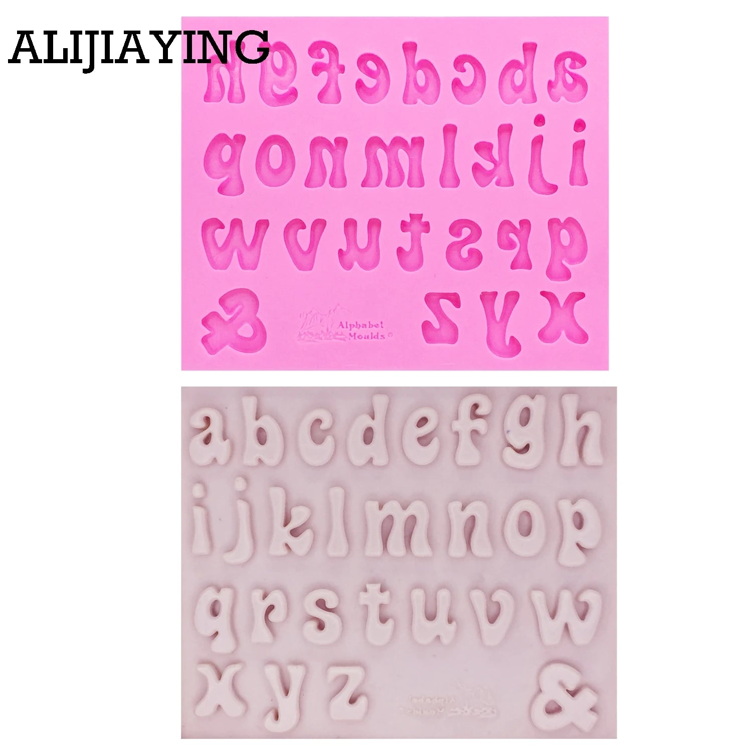 M1161 Alphabet Capital/Letter/Number Silicone Mold Fondant Mold Cake Decorating Tools Chocolate Gumpaste Mold