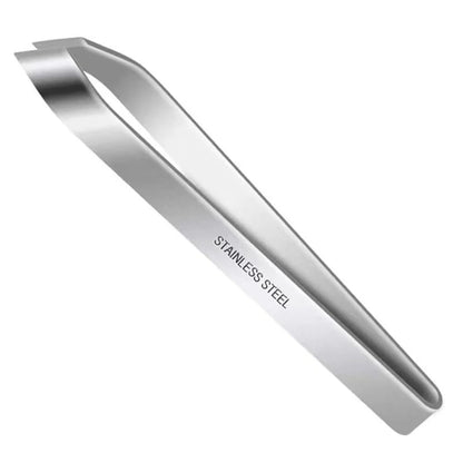 1Pcs 430 Stainless Steel Fish Bone Tweezers Pincer Clip Puller Remover Tongs Fish Bone Plucking Clamp Kitchen Gadgets Tools
